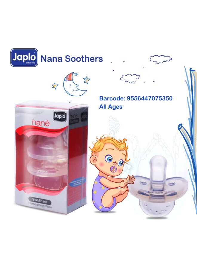 Japlo Nana Sillicon Soother With Cover  - Image 4