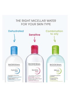 Sensibio H2O Soothing Micellar Cleansing Water Clear 500ml - v1661422738/N32280030A_4