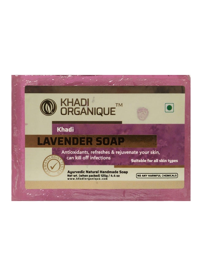 كادي أورجانيك مجموعة صابون باللافندر مكونة من 4 قطع وردي 500جرام - Image 1