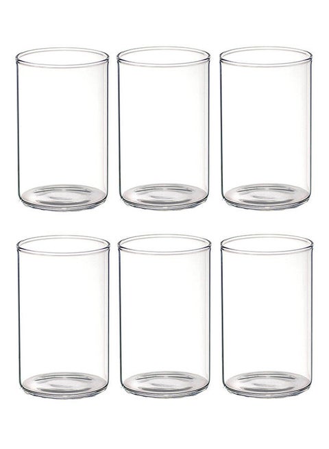 6-Piece Vision Medium Glass Set Clear