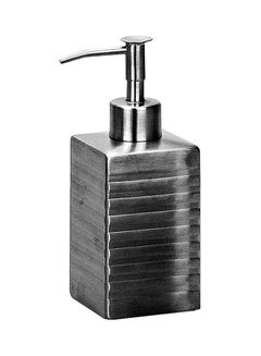 Amal Bathroom Accessories - Soap Dispenser - Stainless Steel Square - Silver Color - Bath Kit Silver (Square)  - Image 1