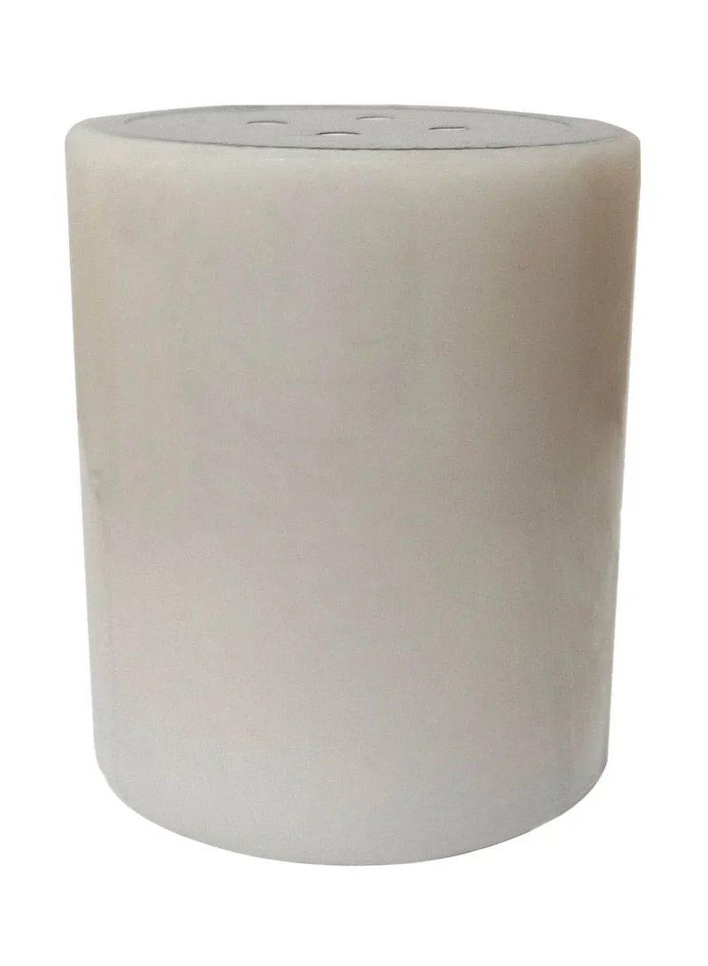 ebb & flow Pack of 4 Modern Unscented Wax Pillar Candle Unique Luxury Quality Product For The Perfect Stylish Home