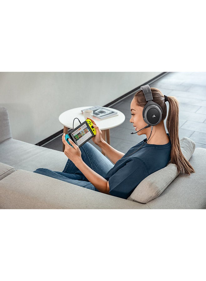 CORSAIR - HS70 Wired Gaming Headset with Bluetooth - Image 1
