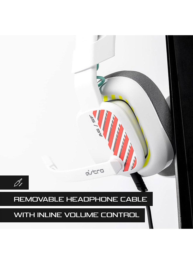 ASTRO A10 Gen 2 White Gaming Wired Headset - PS5  - Image 5