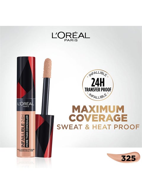 L'Oréal Paris Infaillible More Than Concealer
325 Bisque- Waterproof, Full Coverage 325 Bisque