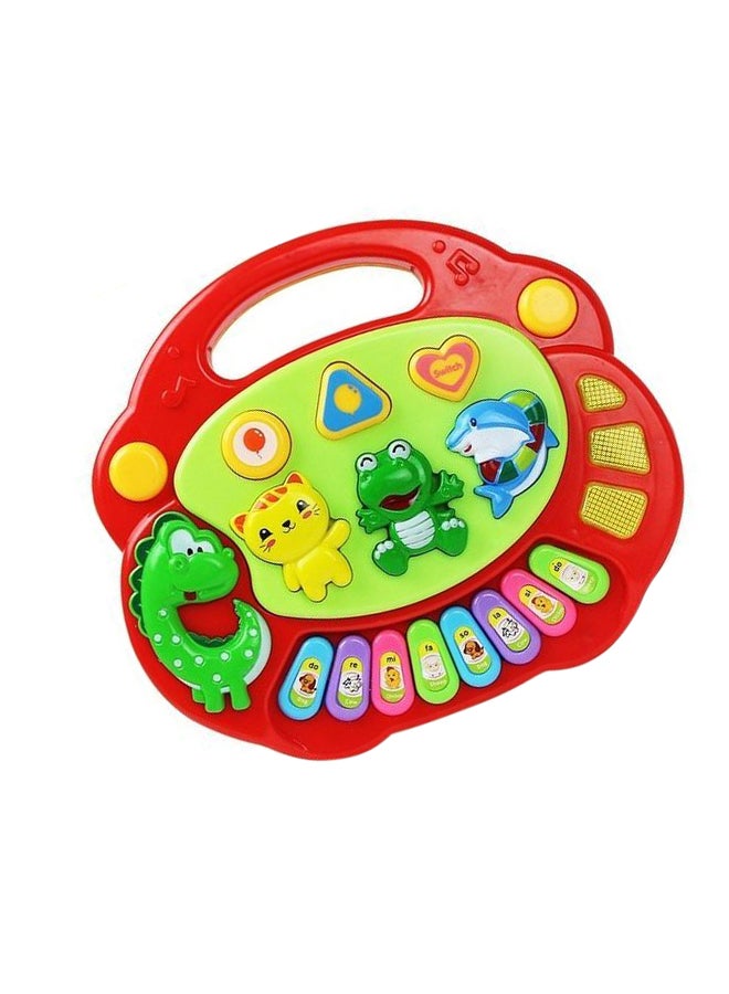 كيدل لعبة تعليمية موسيقية إلكترونية متعددة الوظائف وبتصميم بيانو لفهم أعضاء الجسم ومناسبة للأطفال والرضع 18x16.5x3.5سم - Image 2