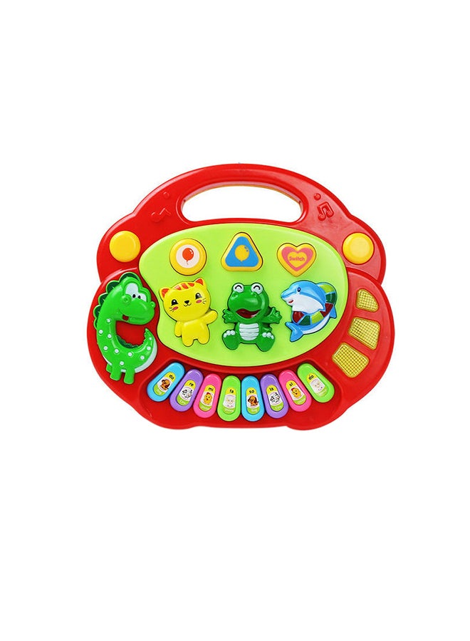 كيدل لعبة تعليمية موسيقية إلكترونية متعددة الوظائف وبتصميم بيانو لفهم أعضاء الجسم ومناسبة للأطفال والرضع 18x16.5x3.5سم - Image 1