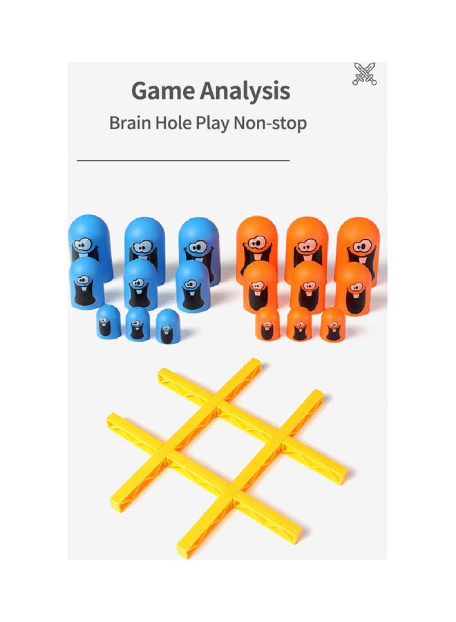 Kidle - Big Eat Small Tic Tac Toe Educational Toy - Image 1
