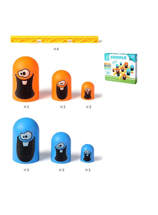 Kidle - Big Eat Small Tic Tac Toe Educational Toy - Image 1