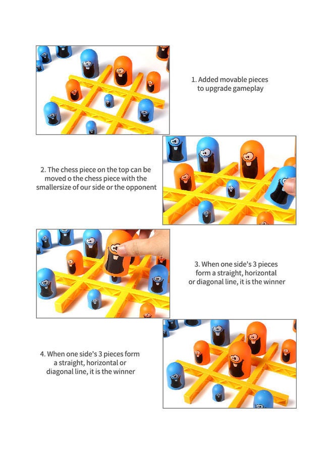 Kidle - Big Eat Small Tic Tac Toe Educational Toy - Image 1