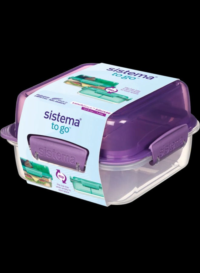 سيستيما علبة غداء بينتو أزرق - Image 3