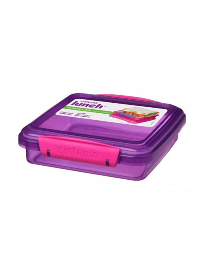 sistema Sandwich Box Purple 14.5x12.4x15.01cm - Image 1