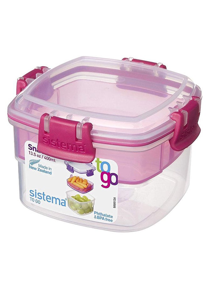 sistema Snacks To Go Container Purple - Image 3