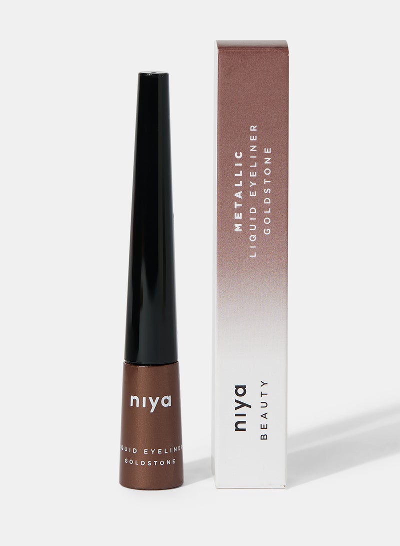 Niya Metallic Liquid Eyeliner Goldstone - Image 1