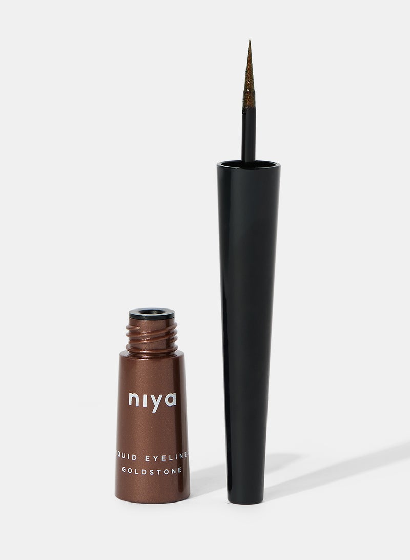Niya Metallic Liquid Eyeliner Goldstone - Image 2