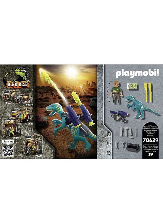 بلاي موبيل دينونيكوس: جاهز للمعركة مجموعة اللعب - Image 3