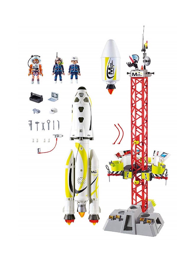 Playmobil - Space Mission Rocket With Launch Site Toy, Multi Colour Playset 5+ Years - Image 1