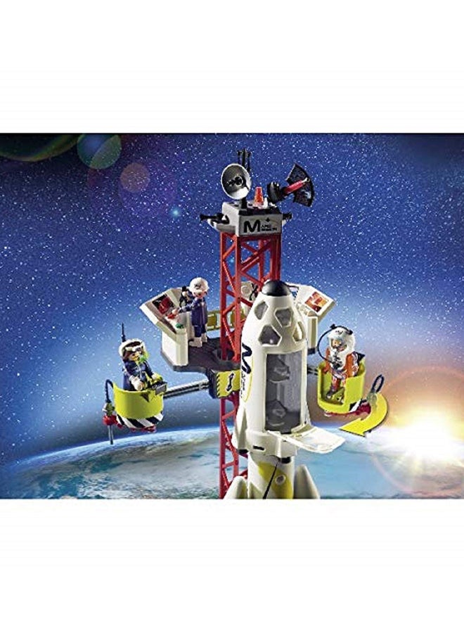Playmobil - Space Mission Rocket With Launch Site Toy, Multi Colour Playset 5+ Years - Image 1