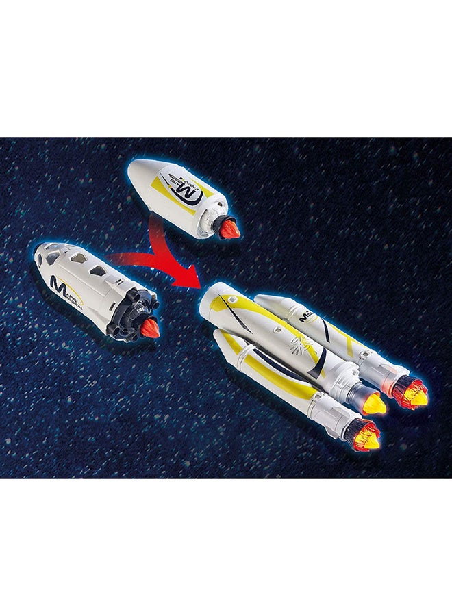 Playmobil - Space Mission Rocket With Launch Site Toy, Multi Colour Playset 5+ Years - Image 1
