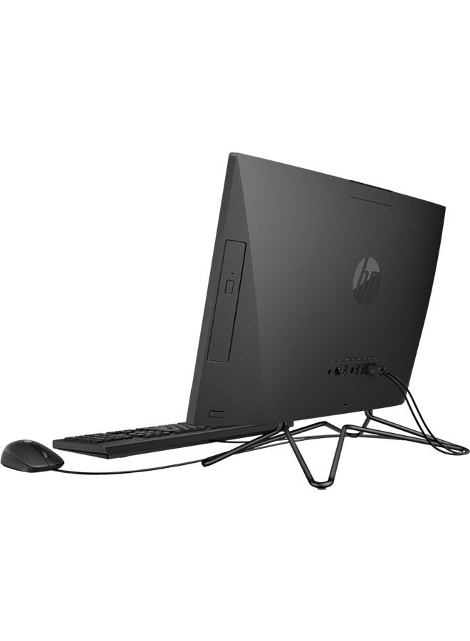 HP - 200-G4(295D6EA) All-In-One Desktop With 21.5-Inch Display, Core i5 Processor/4GB RAM/1TB HDD/Intel UHD Graphics/DOS(Without Windows) English Black - Image 1
