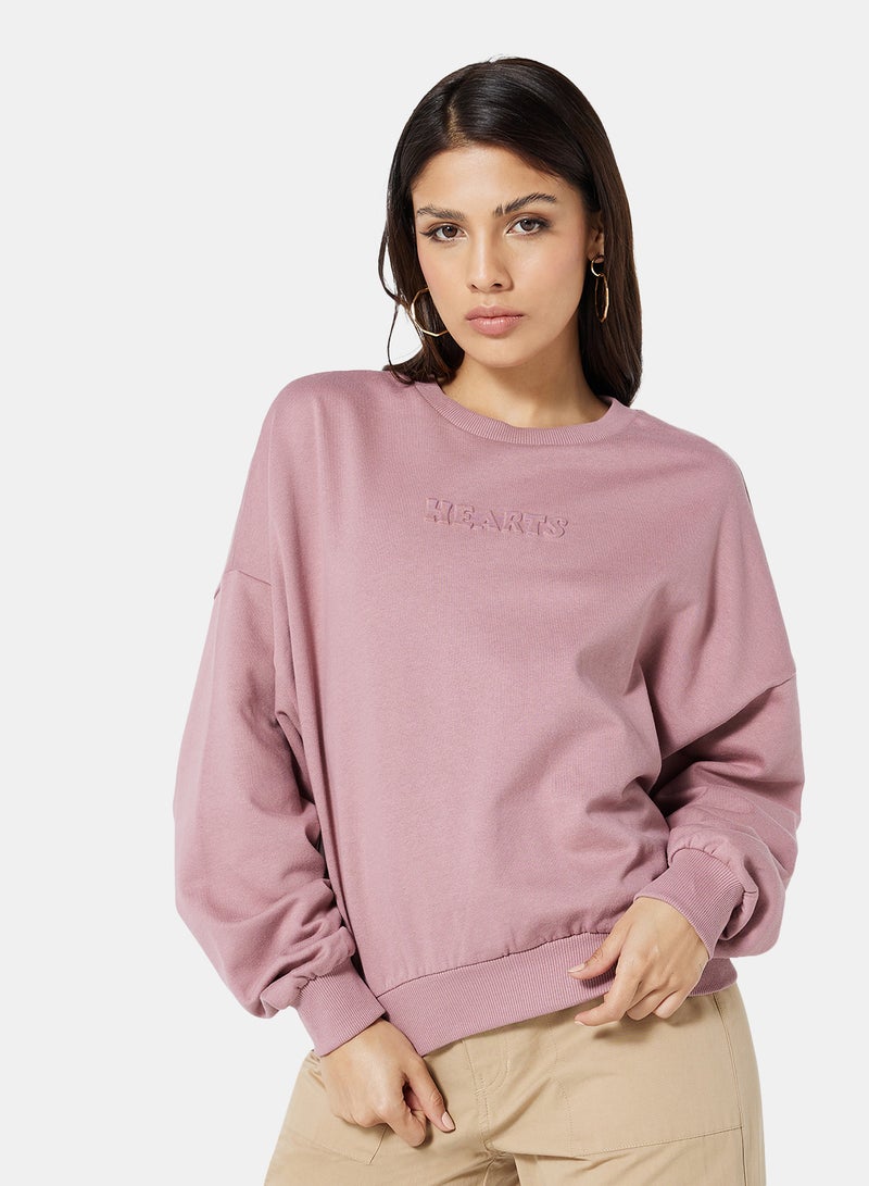 Oversized Sweatshirt Pink - v1661518040/N49259339V_1