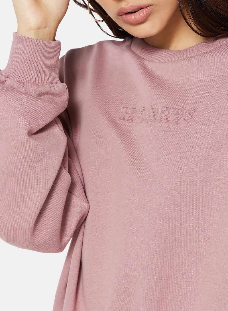 Oversized Sweatshirt Pink - v1661518042/N49259339V_3