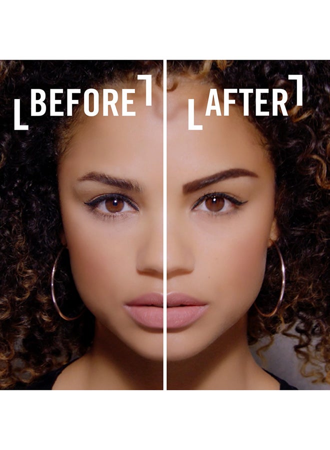 RIMMEL LONDON - Brow This Way Sculpting EyeBrow Palette 003 Dark Brown - Image 1