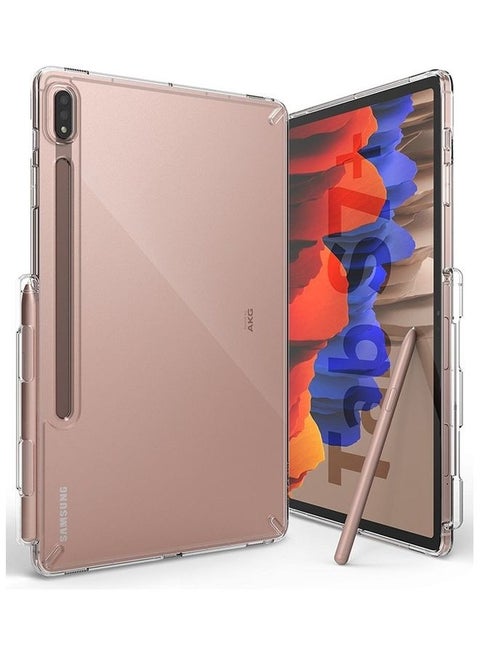 Fusion Compatible With Samsung Galaxy Tab S8 Plus (2022)/S7 Plus (2020) Case Clear