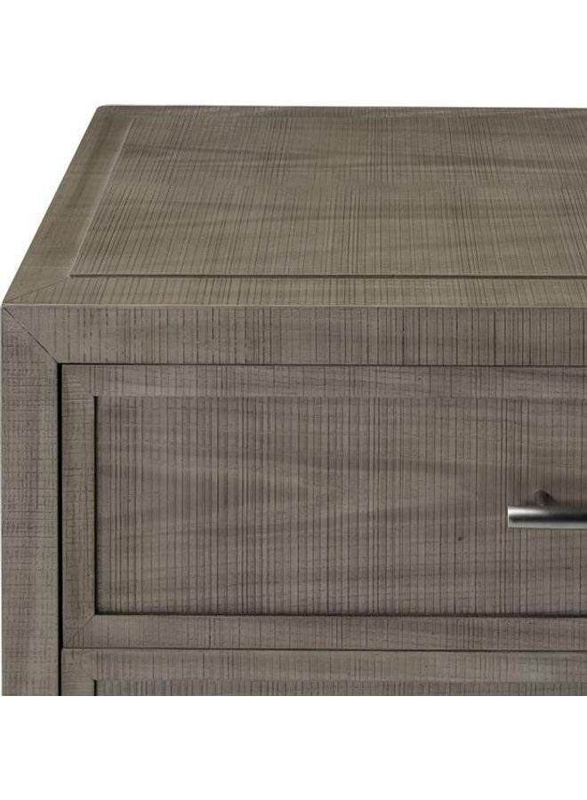 ايب اند فلو طاولة تزيين بتصميم فاخر مناسبة لوضع مستحضرات التجميل في غرفة النوم وتصفيف الشعر، لون رمادي طاولة زينة - رمادي 183x86x46سم - Image 4