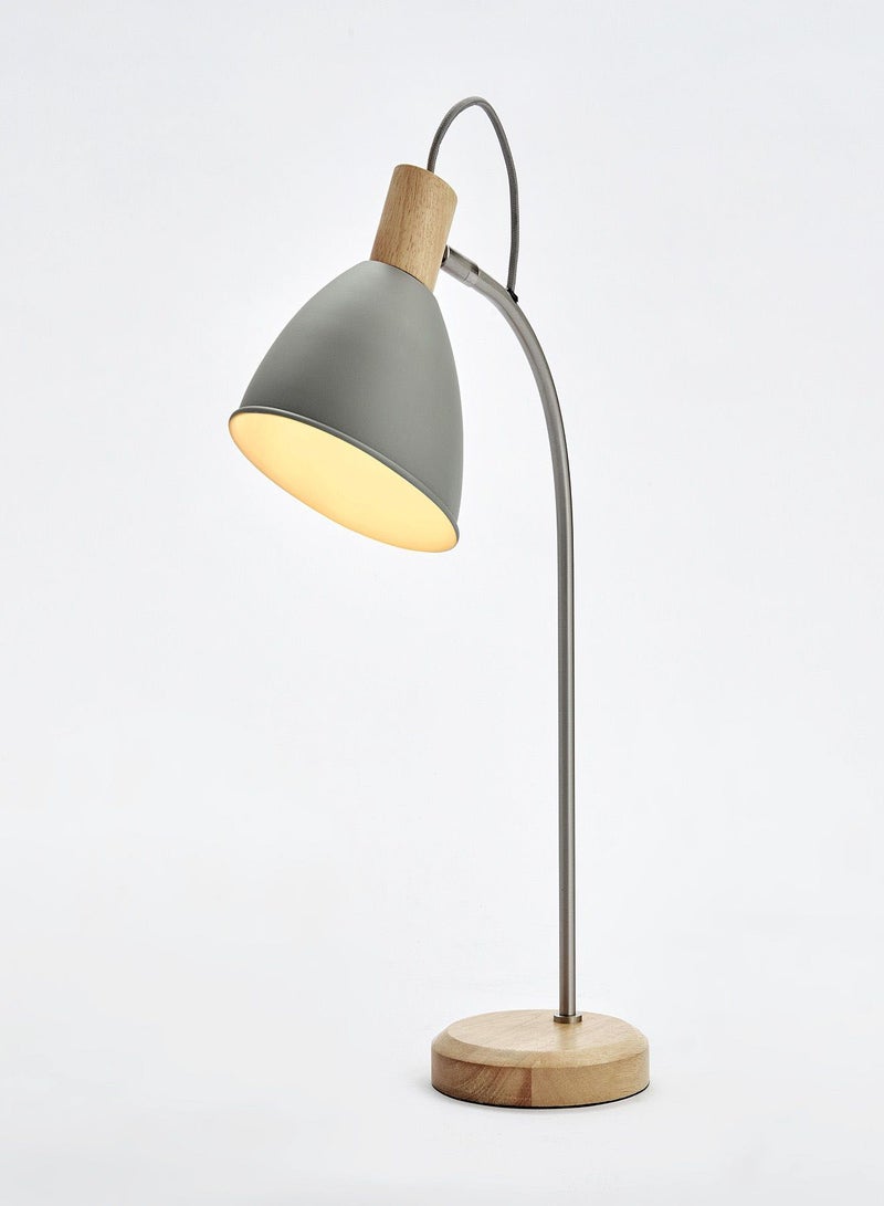 Switch Decorative Table Lamp Unique Luxury Quality Material for the Perfect Stylish Home TL533000 Grey/Brown 15.5 x 45cm  - Image 1