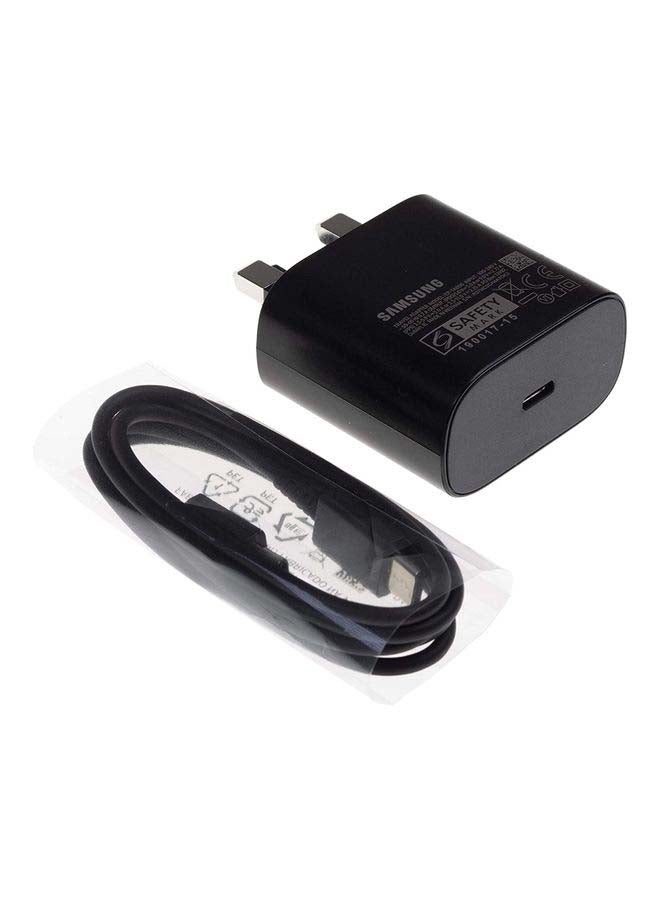 ICS - 25W USB-C Power Adapter For Samsung Black - Image 1