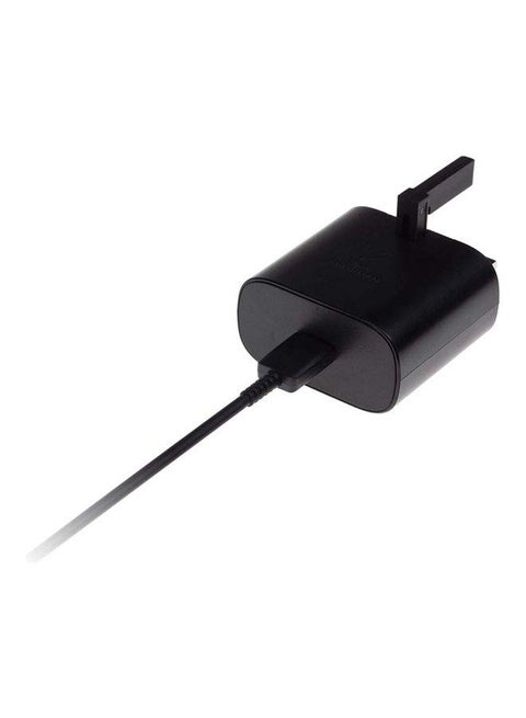 25W USB-C Power Adapter For Samsung Black