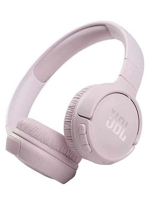 Tune 510Bt Wireless On-Ear Headphones - Pure Bass - 40H Battery - Speed Charge - Fast Usb Type-C - Foldable Rose