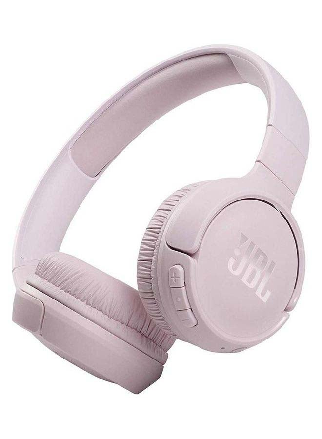 JBL - Tune 510Bt Wireless On-Ear Headphones - Pure Bass - 40H Battery - Speed Charge - Fast Usb Type-C - Foldable Rose - Image 1