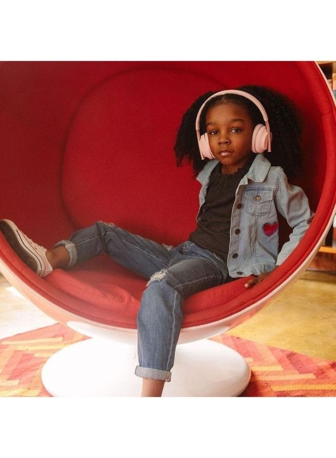 هابي بلجز سماعات رأس بلاي يوث لاسلكية وردي/ذهبي - Image 3