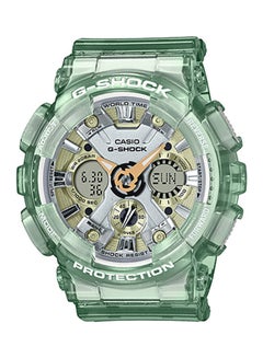 Women's Analog Plus Digital Round Water Resistance Wrist Watch GMA-S120GS-3ADR
