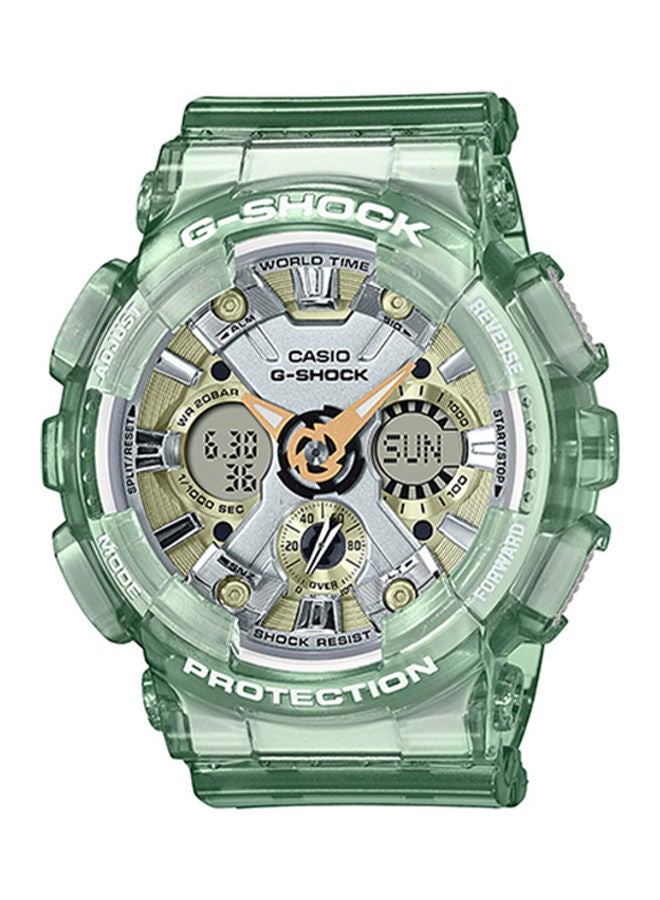G-SHOCK - Women's Analog Plus Digital Round Water Resistance Wrist Watch GMA-S120GS-3ADR - Image 1