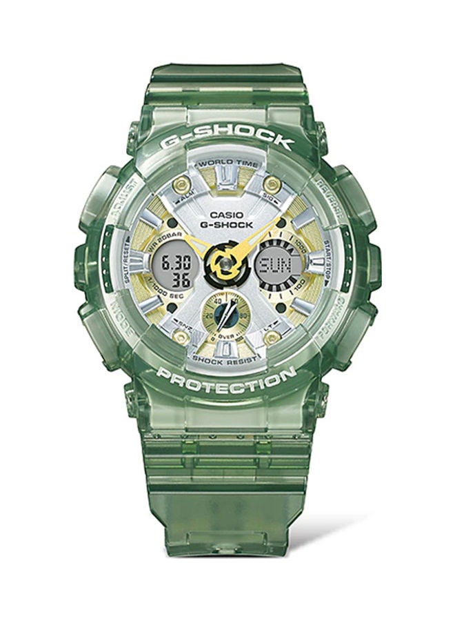 G-SHOCK - Women's Analog Plus Digital Round Water Resistance Wrist Watch GMA-S120GS-3ADR - Image 1