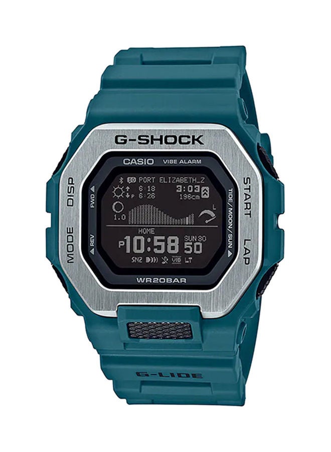 G-SHOCK Men's Digital Square Water Resistance Wrist Watch GBX-100-2DR 