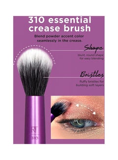 REAL TECHNIQUES 6 piece set Eyeshadow Brush Set, Makeup with Gel Eyeliner,Flat Eye and Eyelash Brushes with Miracle Complexion Sponges Multicolour  - Image 5