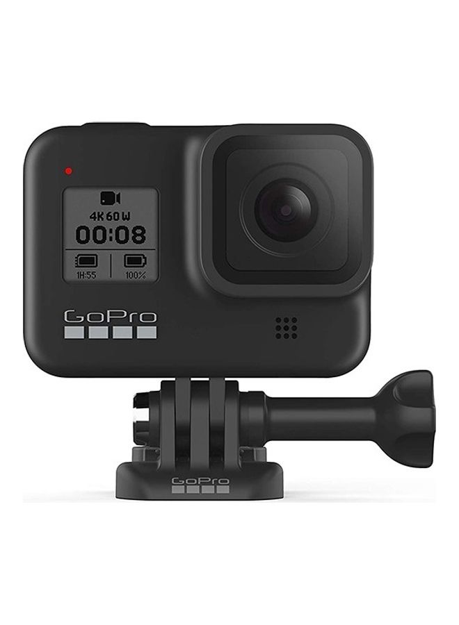 GoPro - Hero 8 Black Action Camera With Dual Battery & Bonus Battery Includes 3 Total Batteries - Image 1