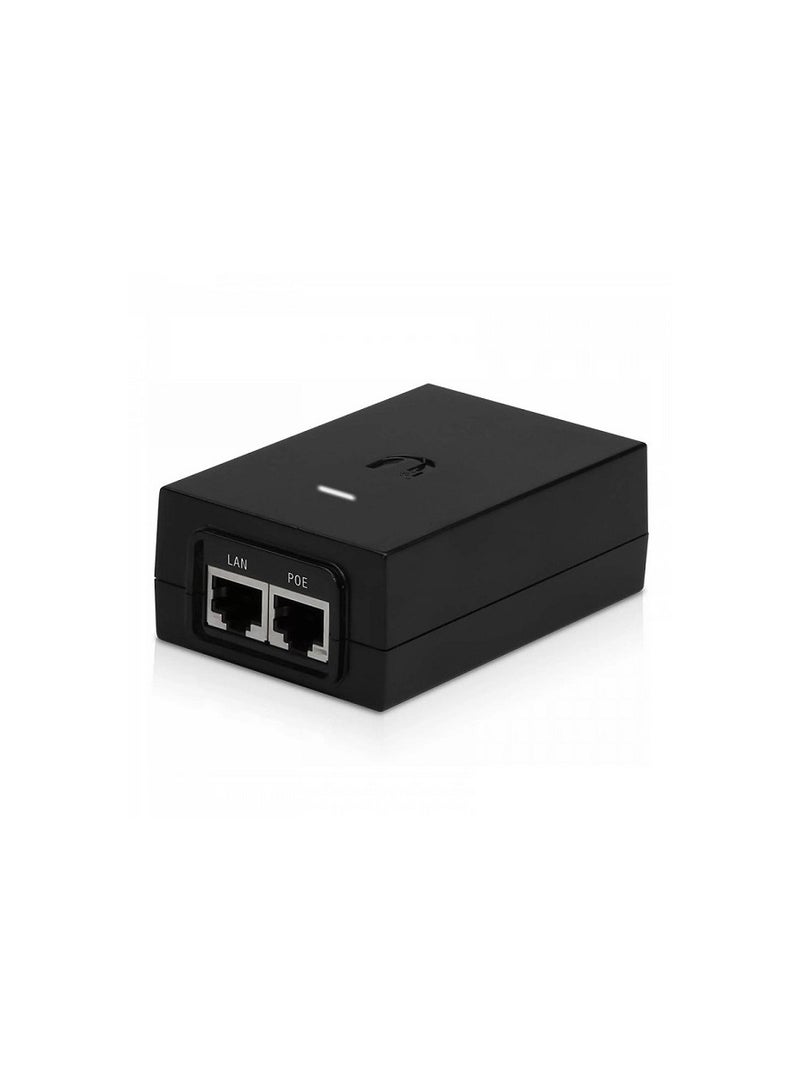 UBIQUITI Gigabit Power Adapter POE-48-24W(0.5A) Black  - Image 1