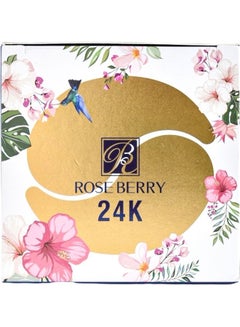 ROSE BERRY 24K Gold Collagen Eye Gel Mask 1.4 G 60 EA  - Image 1