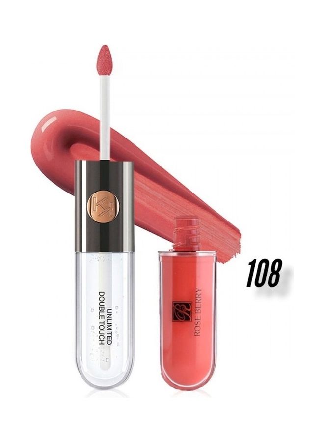 ROSE BERRY Unlimited Double Touch Lipstick 108  - Image 1
