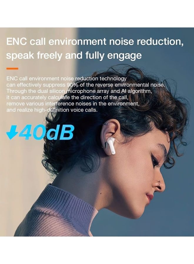 Lenovo Thinkplus XT98 Live Pods Active Noise Cancellation For Game And Music Black - Image 2