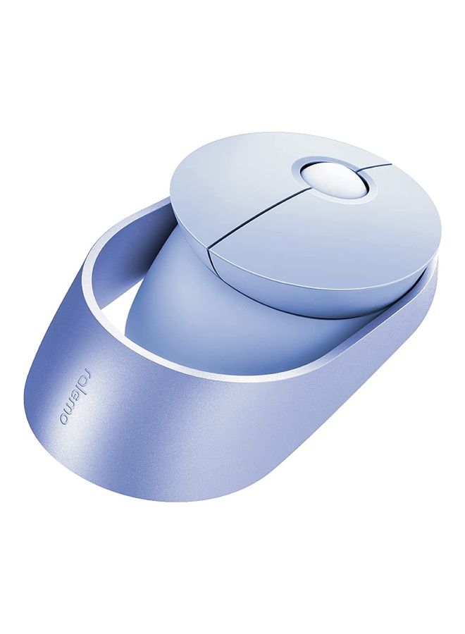 Rapoo Ralemo AIR 1 Wireless Mouse with Multi-Device Technology (Bluetooth) & 1600 Adjustable DPI Button for Optical Tracking, Compatible with Windows / Chromebook / PC / Laptop Purple  - Image 5