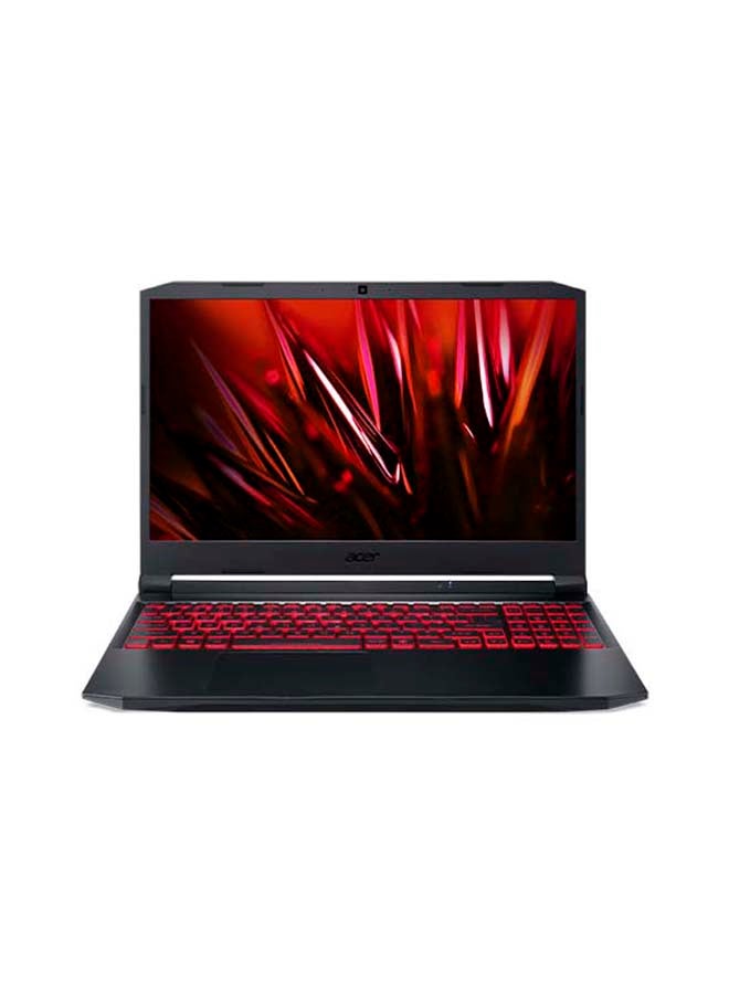 Acer - Nitro 5 AN515 Gaming Notebook With 15.6-Inch Display, 11th Gen Intel Core i7-11800H Processor / 16GB RAM / 512GB SSD / 4GB NVIDIA GeForce RTX 3050 Graphics / English/Arabic Black - Image 1