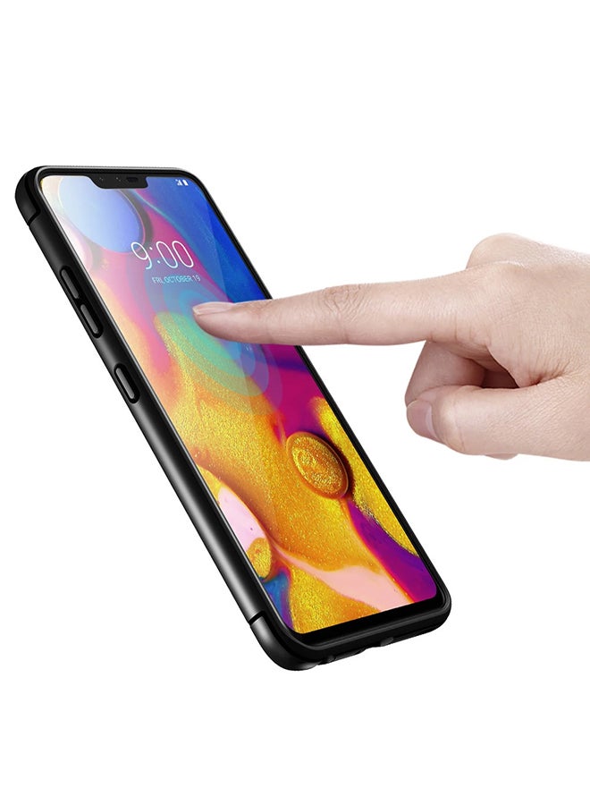 MARGOUN 3D Tempered Glass Screen Protector For LG V50 ThinQ 5G Clear - Image 4