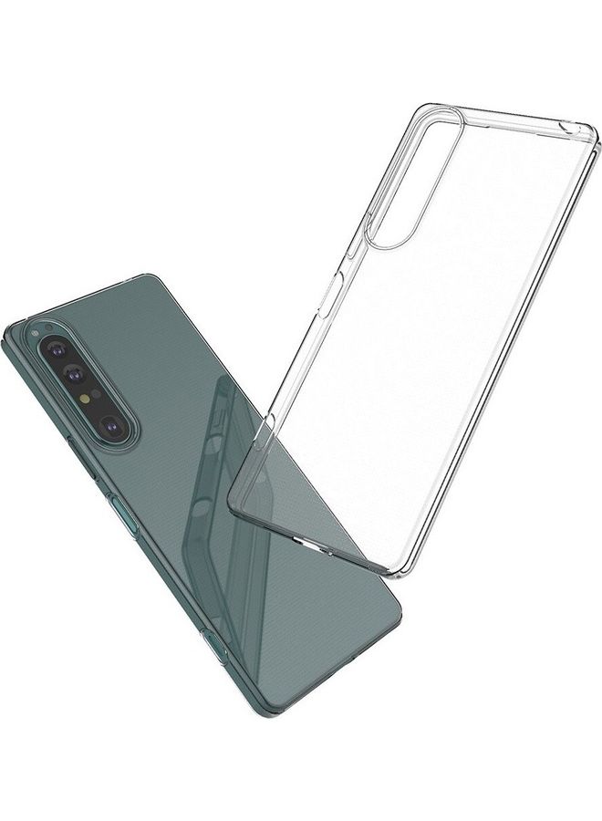 MARGOUN Sony Xperia 1 IV Clear Case Ultra Slim Soft Shockproof Transparent TPU Cover 6.5 Inch Clear - Image 4
