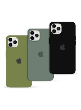 Black/Army Green/Olive Green
